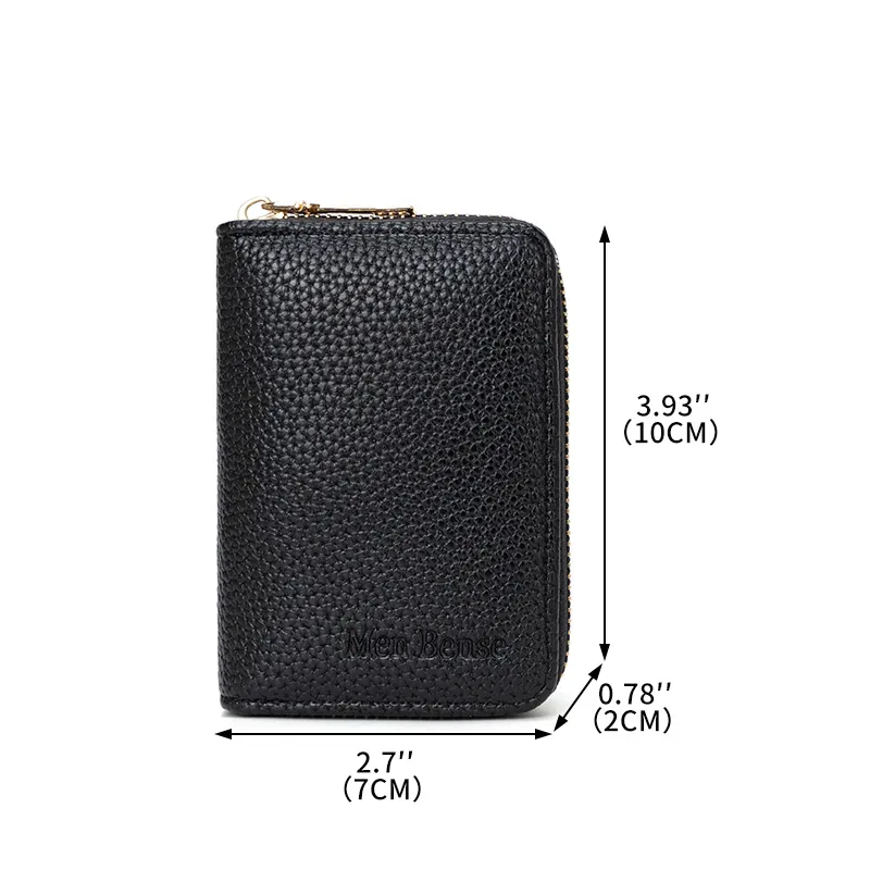 Stylish and Premium Matte-Textured Men&prime;s Wallet and Card Holder