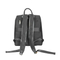 a Minimalist and Stylish Backpack Featuring a Blend of Nylon and Leather