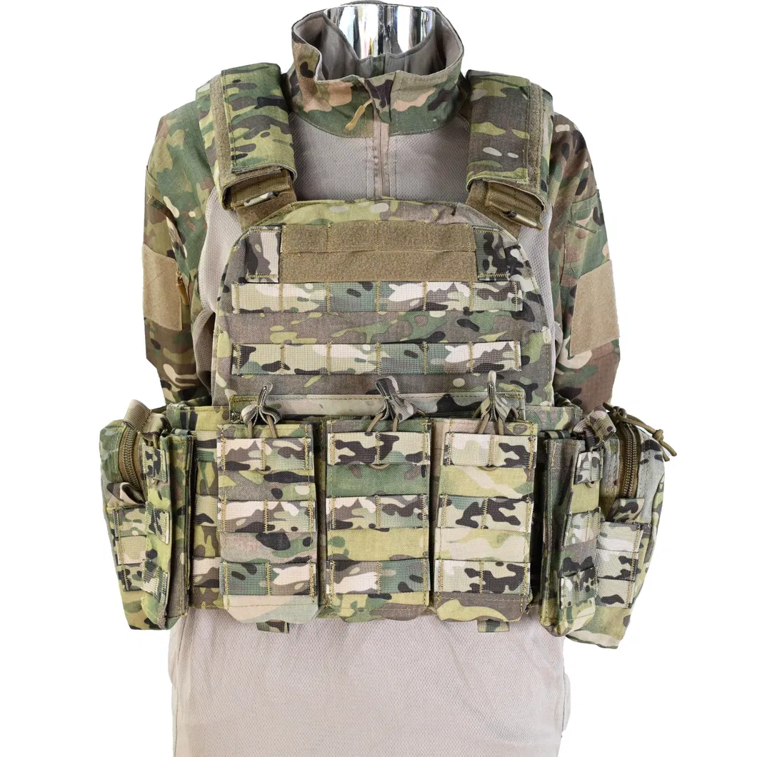 Tactical Vest Multi-Purpose Outdoor Hunting Training Vest Molle System