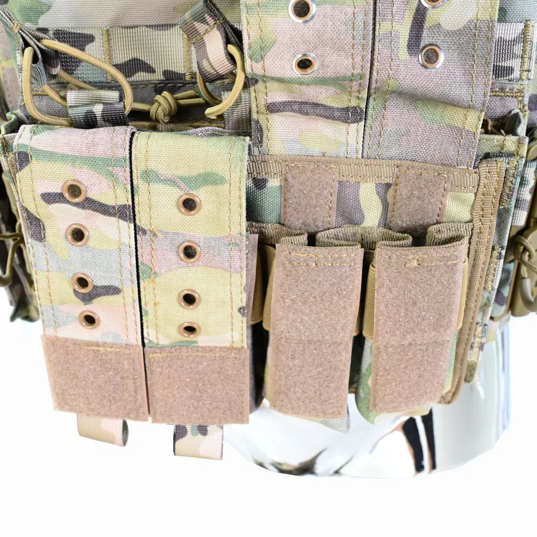 Tactical Training Vest with Inner Storage Bag and Ceramic Tray