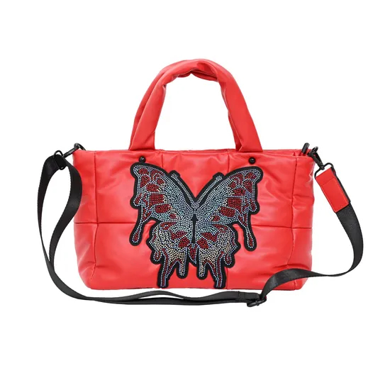 Effortless Style with Red Tote Bag for Modern Women