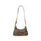 Chic Minimalist Crossbody Bag with Vintage Brown Details for Women