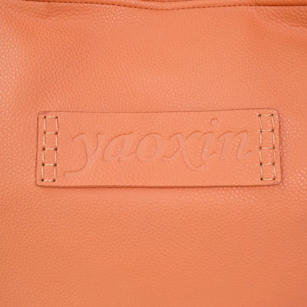 Chic Pink Leather Tote Bag for Large Capacity Shopping