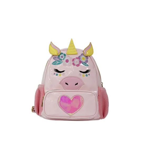 Adorable Pink Piglet Backpack for Girls′ School Supplies