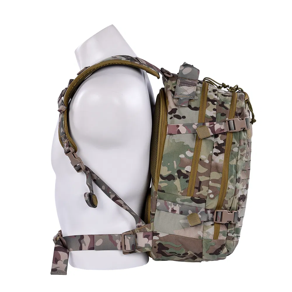 Versatile Camo Hiking Bag - Durable and Waterproof Design