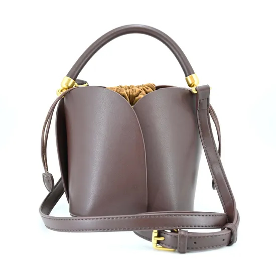 Chic Brown Bucket Bag for Fashion-Forward Women’ S Style