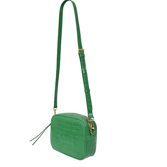 Chic Emerald Green Crossbody Bag for Stylish Women