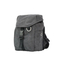Sleek Gray Backpack with Fashionable Buckle for Daily Use