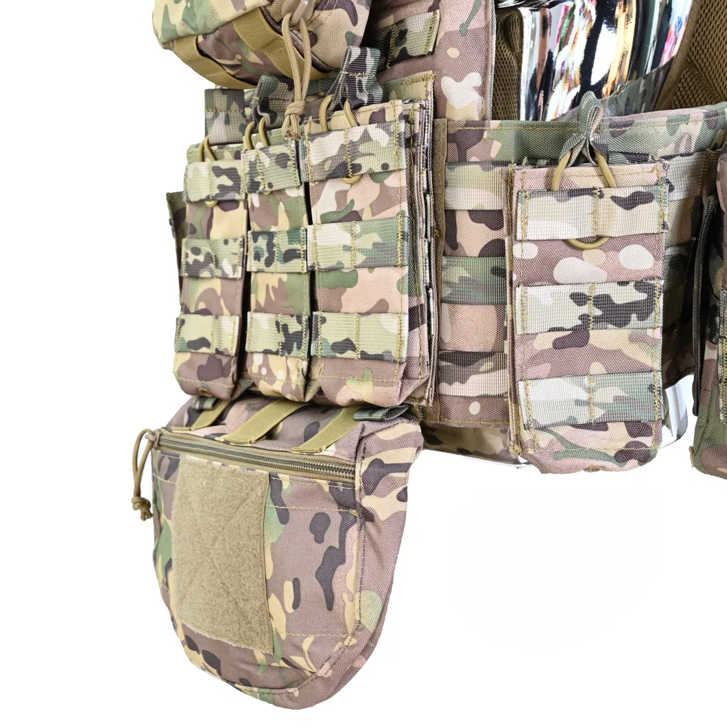 Outdoor Hunting Tactical Vest Inside Bag Ceramic Tray Multi-Function Training Vest