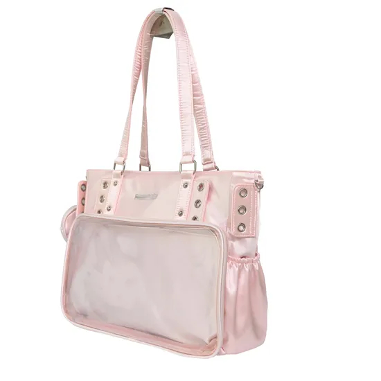 Stylish Pink Tote Bag for Women: Perfect for Shopping and Travel