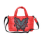 Chic Red Tote Bag with Sparkling Butterfly Sequins for Stylish Women