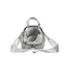 Sleek Silver Mini Backpack for Stylish Travel and Daily Use