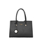 Sophisticated Black PU Tote Bag: Perfect for Everyday Style