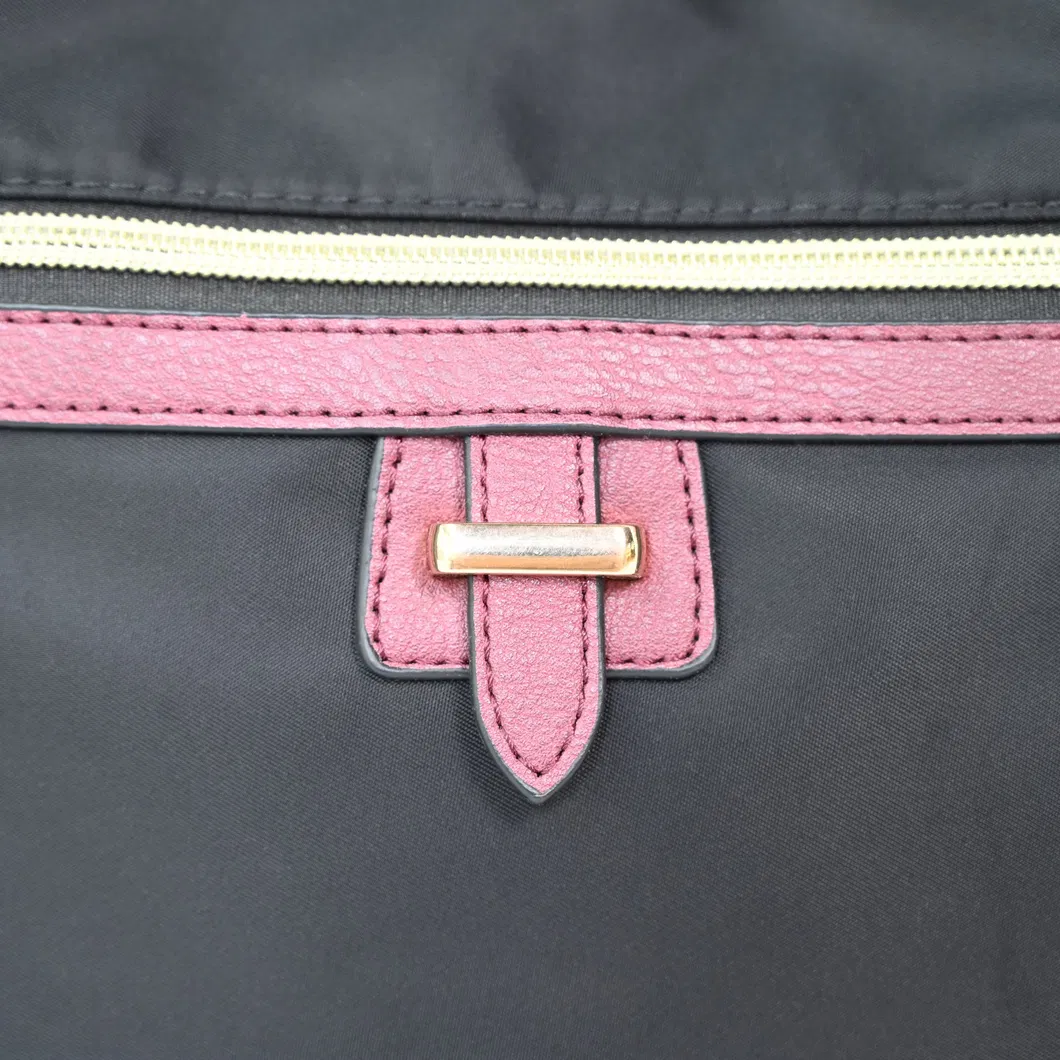 Stylish Black &amp; Pink Crossbody Bag with Fashion Must-Have for Trendsetting Women