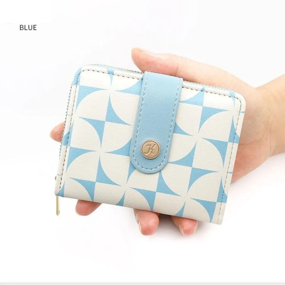 Elegant and Stylish Irregular Pattern Ladies&prime; Wallet and Coin Purse