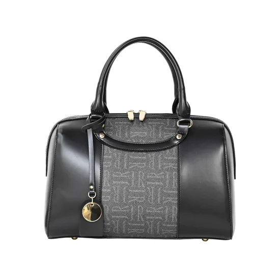 Stylish off-Black Cylindrical Handbag for Women: The Ultimate Must-Have