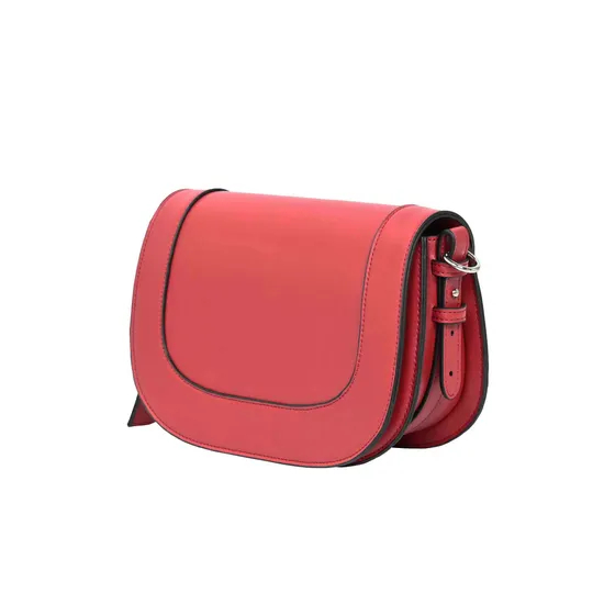 Chic Red PU Leather Handbag for Stylish Minimalists