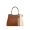 Chic Beige & Brown Handbag: Timeless Elegance for Modern Women