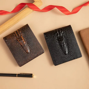 Elegant Black and Brown Wallet for Modern Men