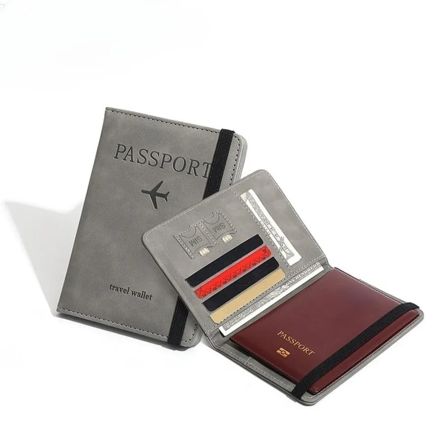 Simple and Stylish Design for Portable Passport Holder in Multiple Colors