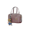 Fashionable Dark Brown PU Leather Handbag a Trendy Choice with a Shoulder Strap and Crossbody Design Showcasing Individual Charm