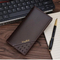 Choice of Tastetextured Black and Brown Men′s Wallet and Card Holder