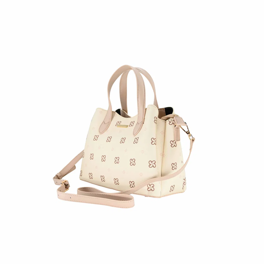 Elegant Style Delicate Clover with Patterned Handbag Unlock a New Elegant Look