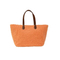 Luxe Orange and Yellow Faux Fur Tote - Fashion-Forward Essential for Women
