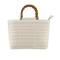 Stylish Bamboo Handle Tote Bag with Chic Essential for Women
