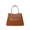 Women′s Elegant Handbag with Sophisticated Beige and Brown Accents