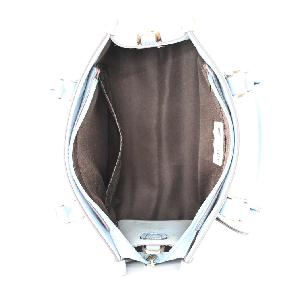 Chic Women&prime;s Designer Leather Tote Bag for Trendy Fashion