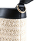 Chic Eco-Friendly Tote Bag with Bamboo Handle for Women