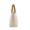 Chic & Functional by Tote Bag with Unique Bamboo Handle Design