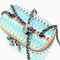 Handwoven Mini Crossbody Bag in Vibrant Rainbow Colors