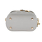 Stylish Gray Mini Backpack for Women with Round Design