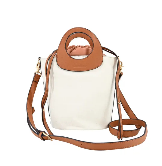 Chic Brown Bucket Handbag for Effortless Daily Style