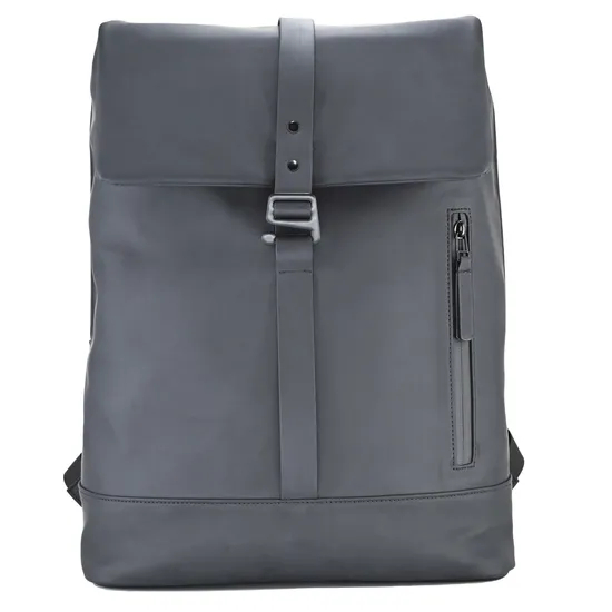 Stylish Black Laptop Backpack with Spacious Storage Compartments