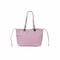 Chic Pink Leather Tote Bag for Trendy Fashion Enthusiasts