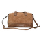 Premium Brown Leather Travel Bag for Business Professionals