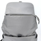 Sleek Gray Laptop Backpack with Versatile Storage Solutions