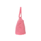 Chic Eco-Friendly Pink Handbag with Matching Travel Bag Set