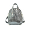 Chic Black PU Backpack and Tote Featuring Cute Fox Design