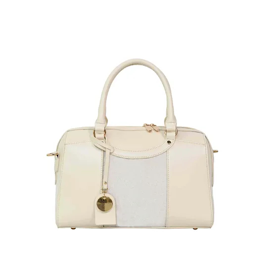Chic off-White Handbag for Women with Contemporary Style