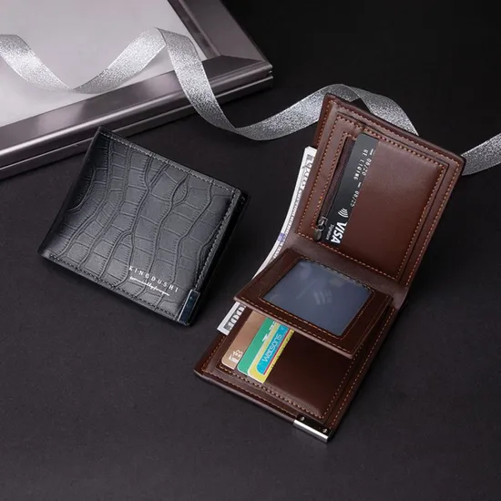 Stylish and Business-Ready The Perfect Match of Men′s Wallets and Card Holders