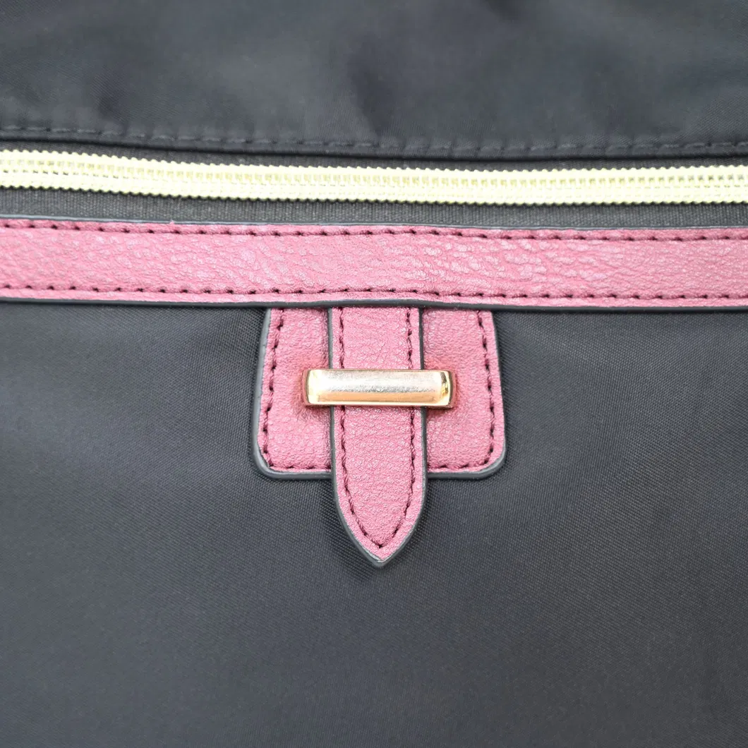 Chic Black Abd Pink Crossbody Bag with Trendsetting Essential for Modern Women