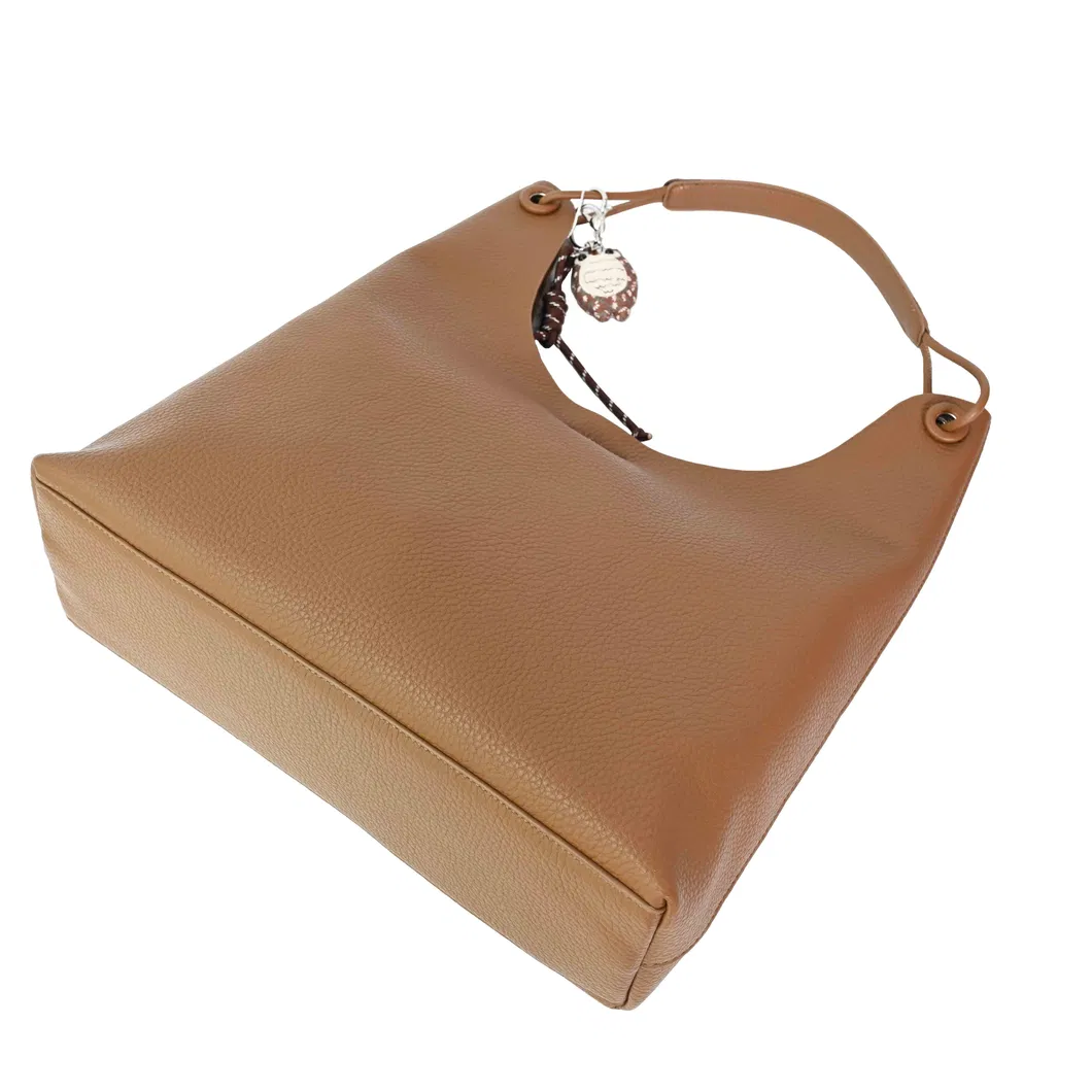 Stylish Large Capacity Leather Underarm Handbag for Everyday Use