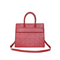 Premium Leather Handbag - Structured Tote with Reinforced Base for Everyday Elegance