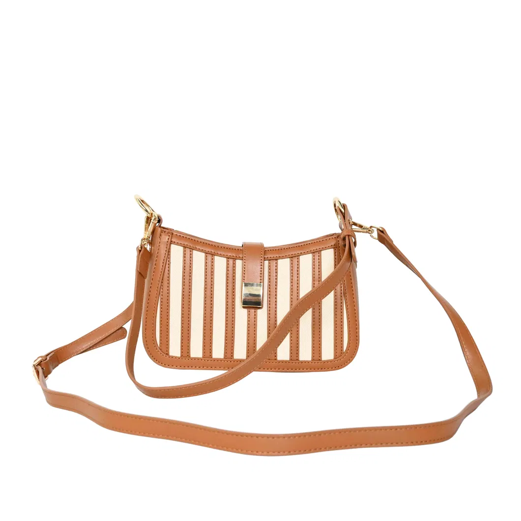 Sleek Crossbody Convertible Bag - Modern Underarm Sling for Versatile Fashion