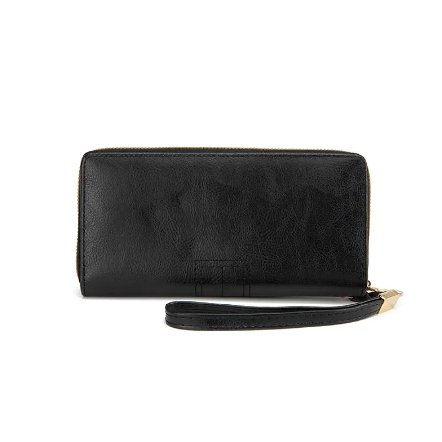 Minimalist and Stylish Premium PU Glossy Wallet for Men and Women