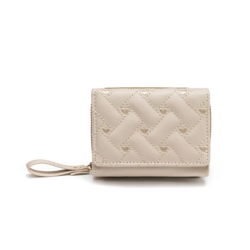 Elegant and Stylish Irregular Heart Design Women&prime;s Coin Purse and Wallet
